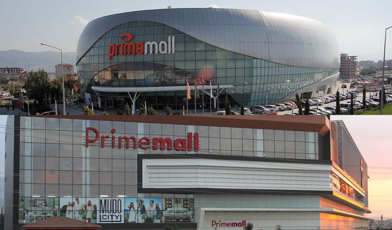 Tasarımını Yaptığımız Antakya ve İskenderun’da Bulunan Primemall  Alışveriş Merkezleri