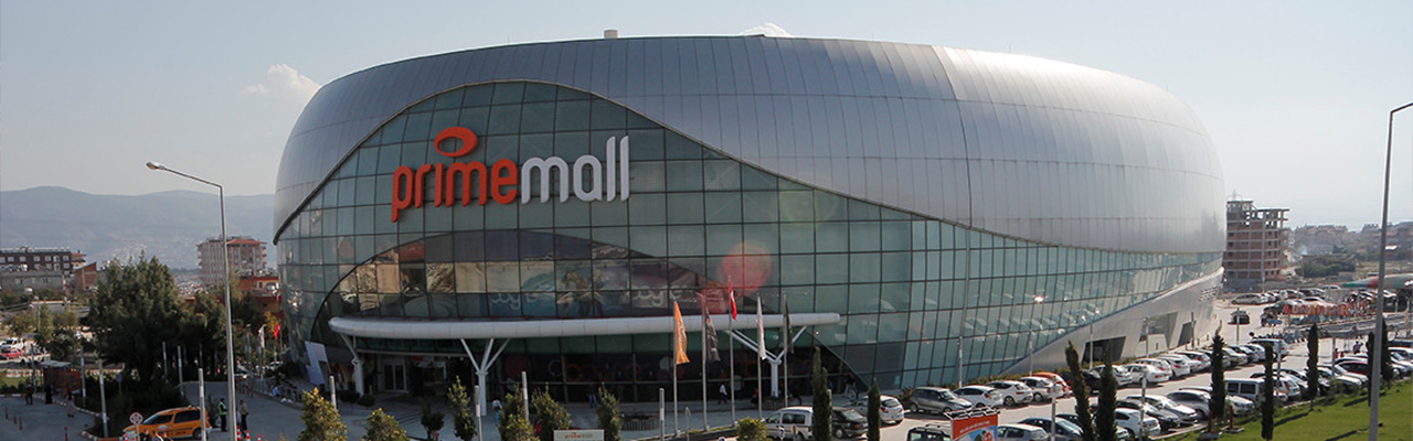 Tasarımını Yaptığımız Antakya ve İskenderun’da Bulunan Primemall  Alışveriş Merkezleri